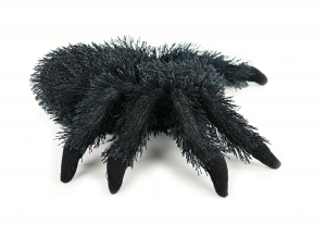 Spinne schwarz 15 cm